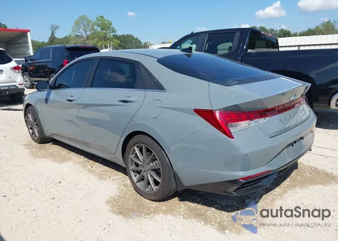 2022 Hyundai Elantra Sel from USA, damaged, VIN KMHLN4AG1NU356874